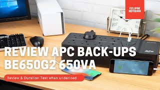 Review & Test - APC BAREviewCK-UPS - BE650G2-UK - Uninterruptible Power Supply 650VA