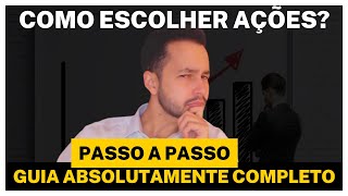 PASSO A PASSO PARA ESCOLHER SUAS AÇÕES | Planilha Fundamentalista