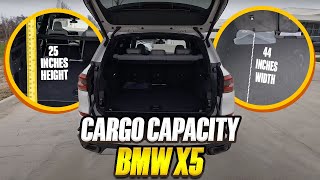 2023 BMW X5 - True Cargo Capacity Given In Inches