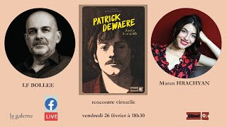 Patrick Dewaere : rencontre live BD avec LF Bollée et Maran Hrachyan