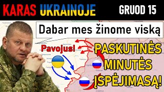 Gru 15: NUTEKINTA. JAV Žvalgyba ATSKLEIDĖ NAUJAJĮ RUSIJOS PLANĄ | Karas Ukrainoje Apžvalga