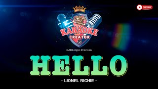 HELLO || Lionel Richie || KARAOKE CREATOR STUDIO