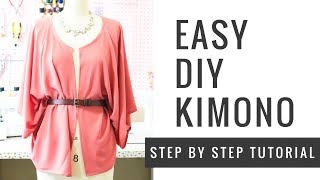 DIY KIMONO INSPIRED TUTORIAL | ROSY PENA