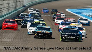 NASCAR Xfinity Series Credit One NASCAR AMEX Credit Card 300 at Homestead-Miami Live Commentary