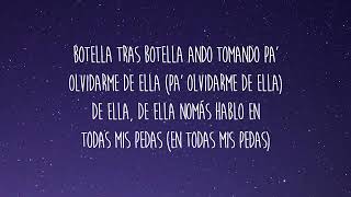 Botella tras botella -Grex MX,  Christian Nodal -lyrics