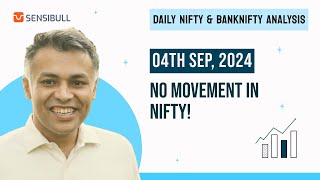 NIFTY and BANKNIFTY Analysis for tomorrow 04 September