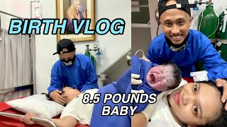 BIG BABY | 38 WEEKS PREGNANCY | NORMAL DELIVERY | BIRTH VLOG