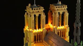 Briksmax 2.0 Light Kit For LEGO Notre-Dame de Paris 21061