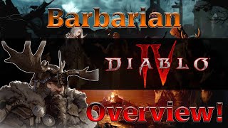 Barbarian Is Crazy! Class Overview | Diablo IV Classes