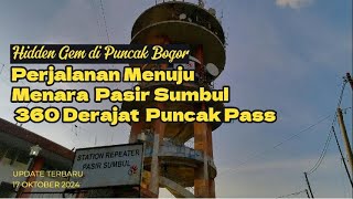 HIDDEN GEM PUNCAK | PERJALANAN MENUJU MENARA PASIR SUMBUL | PEMANDANGAN 360° PUNCAK PASS #motovlog