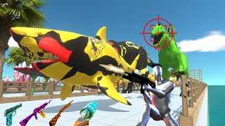 FPS AVATAR DEATH RUN PARKOUR - Animal Revolt Battle Simulator