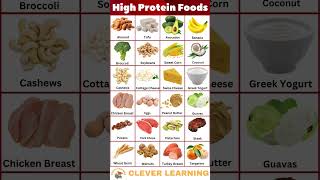 High Protein Foods #shorts