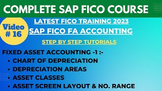 SAP FICO Class - 16 | Customer Down Payment | Noted and Special Line Item | Dunning Program in FICO