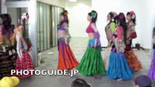 Japanese belly dancers at Noge Daidogei 2010 野毛大道芸 ベリーダンス