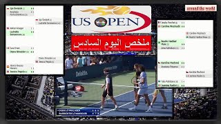 US Open🎾أنس جابر🎾 تحليل نتائج اليوم السادس من دورة أمريكا  وخسارة إسكندر المنصوري في الدور الثاني