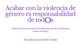 #25N Día Internacional de la Eliminación de la Violencia contra la Mujer