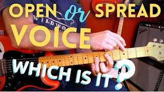 Spread Voice Triads for Guitar