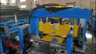 Z purlin roll forming machine Servo Feeder Pre Shear cut to length 86-15298417602