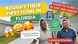 7-Day Homebuying Success: Lorraine & Toribio's Florida Dream Home Journey 🏠🚀