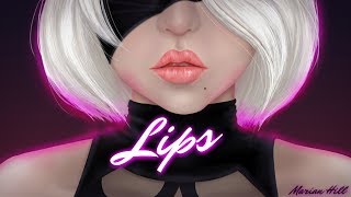 「Nightcore」➼ Marian Hill - Lips  [Lyrics]♬