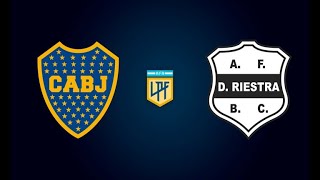 🔴  BOCA - DEP. RIESTRA // LIGA PROFESIONAL 2024 EN VIVO