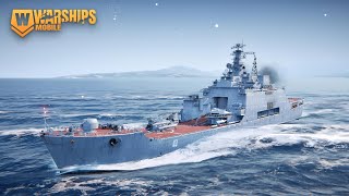 Warships Mobile: RFS IVAN ROGOV gameplay