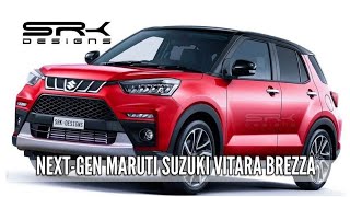 maruti vitara brezza 2022 interior and exterior