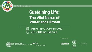 Sustaining Life The Vital Nexus of Water and Climate