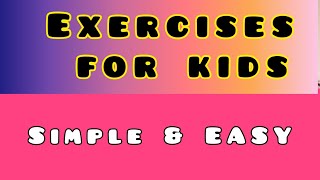 3 PT / warmup Exercises for students | easy #kidsexercises | #warmupexercises | #jayandjezz