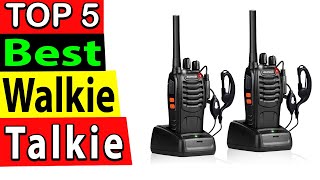 Best Walkie Talkie In 2025 (TOP 5)