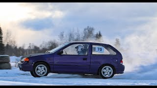 Ilmatsalu jäärada 2018 1. etapp Subaru Justy