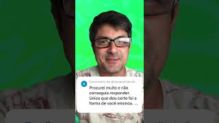 RESPONDENDO Oseias Oliveira @oseiasoliveira578 @traduzindocomputador