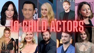 10 child actors then and now #celebrities #beforeandafter #thenandnow #hottest #actors #famouskids