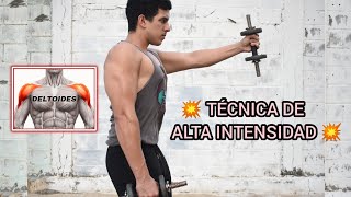 2024: Haz Ésta TÉCNICA AVANZADA Para La Hipertrofia De Tus Hombros - Deltoides! | + Masa Muscular