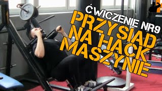 Przysiady na Hack maszynie (Hack Squat Machine) Technika