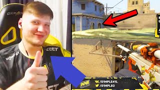 s1mple tries his new Crosshair & Couldn't believe this was so Good