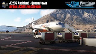 MSFS | A320 | JQ295 Auckland - Queenstown | VATSIM