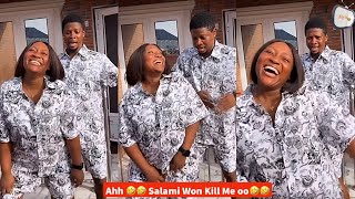 Hilarious 😆 Yoruba Movie Actor Rotimi Salami And His Wife Attempts To Join TikTok Dance Challenge