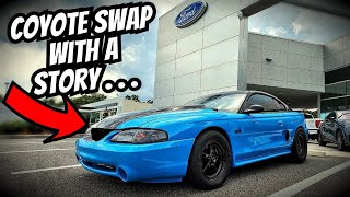 COYOTE SWAP SN95 Mustang With A CRAZY Story!