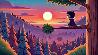 Sunsets whisper peace to the soul ~ Lofi Chill  🌳 Study/Calm/Heal [ Lofi Hip Hop - Lofi Chill ]