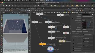 Common nodes and techniques in Houdini