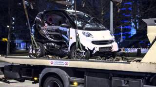 260. REAL Smart Fortwo Crash Compilation - Part 1