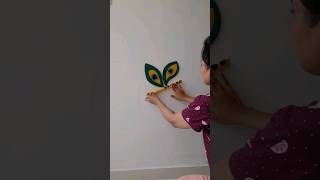 Kam samay me janmashtmi k liye decoration karne ka aasan tarika | Easydecorationathome | janmashtmi