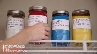 How to Store Paint (For Easy Touch Ups) - Glidden