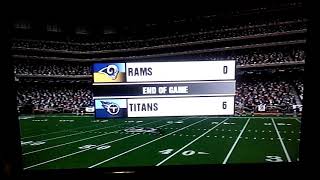 Madden Nfl 2004 Tennessee Titans Won The 21-year-old 1999 Super Bowl 34