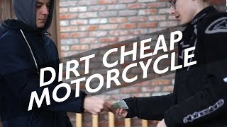 I Just Bought The CHEAPEST Motorcycle! - Skyteam PBR - Carbon Exhaust!