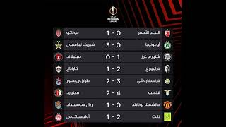 نتائج مباريات الجولة الأولى من مسابقة الدوري الأوروبي لكرة القدم#الدوري_الأوروبي#UEL