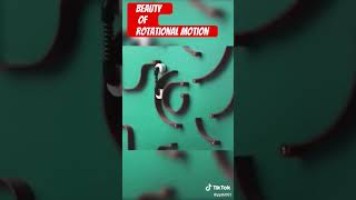 Beauty of rotational motion #rotation #rotationalmotion #physics #learnandfun #trending #viral