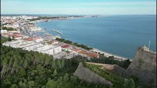 Imagens aéreas TRIP DRONE Castelo de São Filipe Setúbal ,Portugal