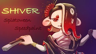 Splatoween Shiver ~ Speedpaint (GORE AND SLIGHT FLASHING LIGHTS WARNING)